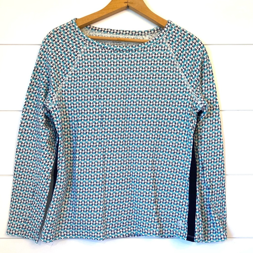 TALBOTS Patterned Long Sleeve Women's Top (Mp)